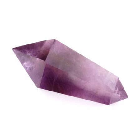 Amethyst Doppelender Länge 58 mm aus Uruguay in bester Farbe Edelsteine Heilsteine bei Wunderstein24