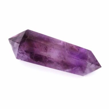Amethyst Doppelender Länge 57 mm aus Uruguay in bester Farbe Edelsteine Heilsteine bei Wunderstein24