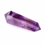 Amethyst Doppelender Länge 55 mm aus Uruguay in bester Farbe Edelsteine Heilsteine bei Wunderstein24