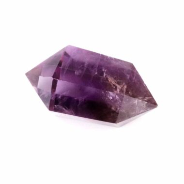 Amethyst Doppelender Länge 46 mm aus Uruguay in bester Farbe Edelsteine Heilsteine bei Wunderstein24