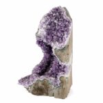 XXL Amethyst Druse AA-Qualität Höhe 339 mm / 9320 g Geode Stufe Standfläche Edelsteine Heilsteine bei Wunderstein24