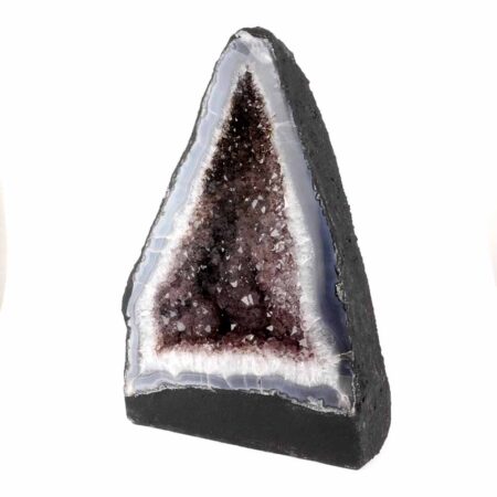 XXL Amethyst Druse A-Qualität Höhe 363 mm / 15320 g Geode Stufe Standfläche Edelsteine Heilsteine bei Wunderstein24