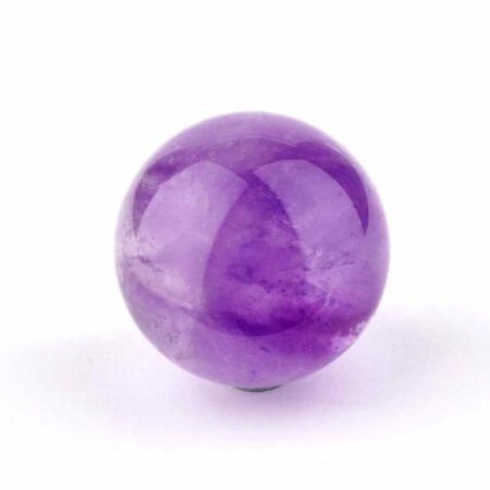Maraba Amethyst Kugel transparent Ø 37 mm in traumhafter Farbe und bester Qualität Edelsteine Heilsteine bei Wunderstein24