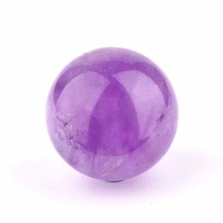 Maraba Amethyst Kugel transparent Ø 39 mm in traumhafter Farbe und bester Qualität Edelsteine Heilsteine bei Wunderstein24