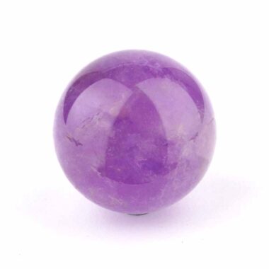 Maraba Amethyst Kugel transparent Ø 40 mm in traumhafter Farbe und bester Qualität Edelsteine Heilsteine bei Wunderstein24