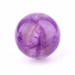 Maraba Amethyst Kugel transparent Ø 37 mm in traumhafter Farbe und bester Qualität Edelsteine Heilsteine bei Wunderstein24