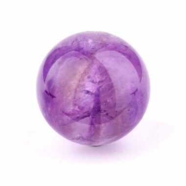 Maraba Amethyst Kugel transparent Ø 40 mm in traumhafter Farbe und bester Qualität Edelsteine Heilsteine bei Wunderstein24