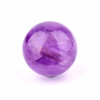 Maraba Amethyst Kugel transparent Ø 37 mm in traumhafter Farbe und bester Qualität Edelsteine Heilsteine bei Wunderstein24