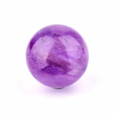 Maraba Amethyst Kugel transparent Ø 37 mm in traumhafter Farbe und bester Qualität Edelsteine Heilsteine bei Wunderstein24