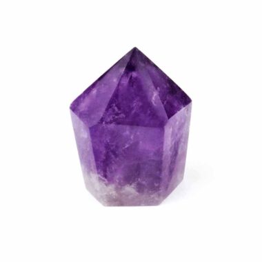 Amethyst Spitze Höhe 37 mm aus Uruguay in bester Farbe und Qualität Edelsteine Heilsteine bei Wunderstein24