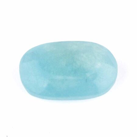 Aquamarin | Beryl Handschmeichler | Massagestein Ø 50 mm in bester Qualität und Farbe Edelsteine Heilsteine bei Wunderstein24