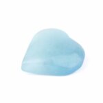 großes Aquamarin | Beryl Herz Ø 34 mm in bester Qualität und Farbe Edelsteine Heilsteine bei Wunderstein24