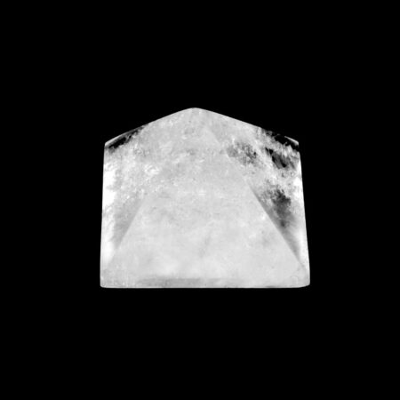 Bergkristall Pyramide transparent und glasklar aus Brasilien Edelsteine Heilsteine bei Wunderstein24