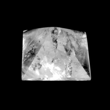 Bergkristall Pyramide transparent und glasklar aus Brasilien Edelsteine Heilsteine bei Wunderstein24