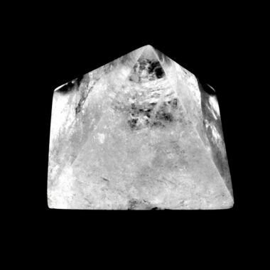 Bergkristall Pyramide transparent und klar aus Brasilien Edelsteine Heilsteine bei Wunderstein24