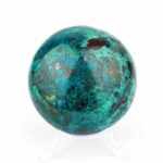 Chrysokoll Kugel aus Peru Ø 63 mm in einzigartiger Qualität und Farbe Edelsteine Heilsteine bei Wunderstein24