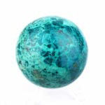 Chrysokoll Kugel aus Peru Ø 64 mm in einzigartiger Qualität und Farbe Edelsteine Heilsteine bei Wunderstein24