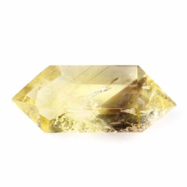 Citrin Natur Doppelender Länge 71 mm transparent aus Brasilien in bester Farbe Edelsteine Heilsteine bei Wunderstein24