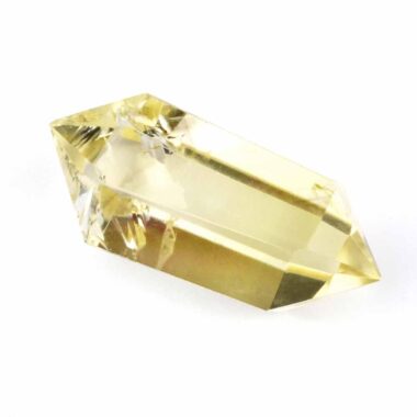 Citrin Natur Doppelender Länge 54 mm transparent aus Brasilien in bester Farbe Edelsteine Heilsteine bei Wunderstein24