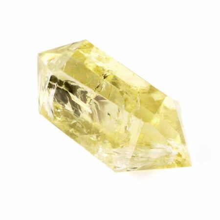 Citrin Natur Doppelender Länge 68 mm transparent aus Brasilien in bester Farbe Edelsteine Heilsteine bei Wunderstein24