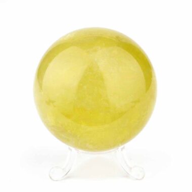 große Natur Citrin Kugel Ø ca. 71 mm transparent in bester Qualität und Farbe Edelsteine Heilsteine bei Wunderstein24