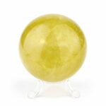 große Natur Citrin Kugel Ø ca. 71 mm transparent in bester Qualität und Farbe Edelsteine Heilsteine bei Wunderstein24