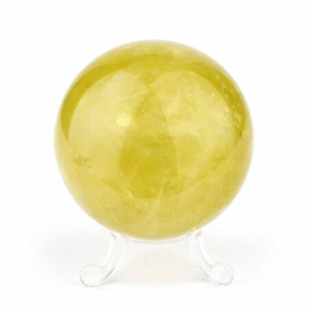 große Natur Citrin Kugel Ø ca. 71 mm transparent in bester Qualität und Farbe Edelsteine Heilsteine bei Wunderstein24