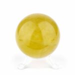 Natur Citrin Kugel Ø ca. 47 mm transparent in bester Qualität und Farbe Edelsteine Heilsteine bei Wunderstein24