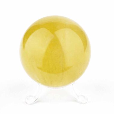 große Natur Citrin Kugel Ø ca. 61 mm transparent in bester Qualität und Farbe Edelsteine Heilsteine bei Wunderstein24
