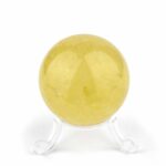 Natur Citrin Kugel Ø ca. 47 mm transparent in bester Qualität und Farbe Edelsteine Heilsteine bei Wunderstein24