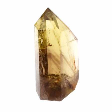 große Citrin Natur Spitze Höhe 102 mm transparent Brasilien beste Farbe Edelsteine Heilsteine bei Wunderstein24