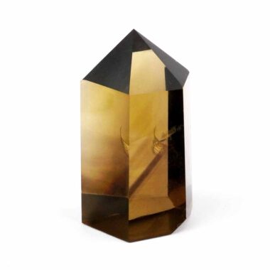 große Citrin Natur Spitze Höhe 67 mm transparent Brasilien beste Farbe Edelsteine Heilsteine bei Wunderstein24