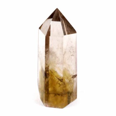 große Citrin Natur Spitze Höhe 89 mm transparent Brasilien beste Farbe Edelsteine Heilsteine bei Wunderstein24