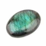 Labradorit Handschmeichler | Trommelstein Ø 46 mm in bester Farbe und Qualität Edelsteine Heilsteine bei Wunderstein24