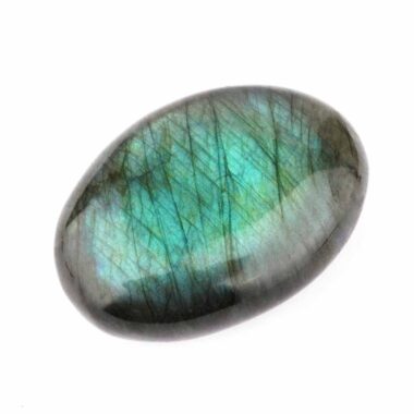 Labradorit Handschmeichler | Trommelstein Ø 52 mm in bester Farbe und Qualität Edelsteine Heilsteine bei Wunderstein24