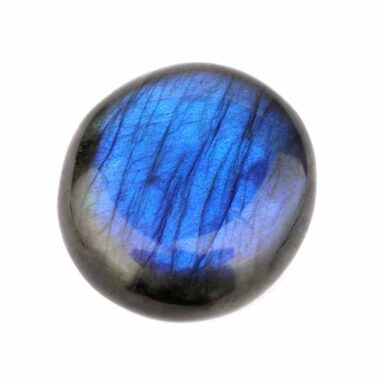Labradorit Handschmeichler | Trommelstein Ø 46 mm in bester Farbe und Qualität Edelsteine Heilsteine bei Wunderstein24