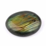 Labradorit Handschmeichler | Trommelstein Ø 49 mm in bester Farbe und Qualität Edelsteine Heilsteine bei Wunderstein24