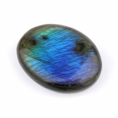Labradorit Handschmeichler | Trommelstein Ø 49 mm in bester Farbe und Qualität Edelsteine Heilsteine bei Wunderstein24