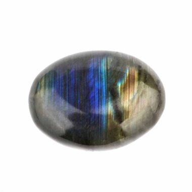 Labradorit Handschmeichler | Trommelstein Ø 48 mm in bester Farbe und Qualität Edelsteine Heilsteine bei Wunderstein24