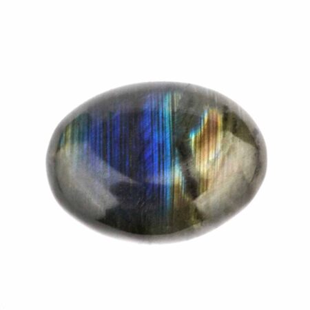 Labradorit Handschmeichler | Trommelstein Ø 48 mm in bester Farbe und Qualität Edelsteine Heilsteine bei Wunderstein24
