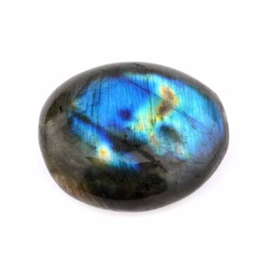 Labradorit Handschmeichler | Trommelstein Ø 47 mm in bester Farbe und Qualität Edelsteine Heilsteine bei Wunderstein24