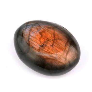 Labradorit Handschmeichler | Trommelstein Ø 46 mm in bester Farbe und Qualität Edelsteine Heilsteine bei Wunderstein24