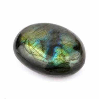 Labradorit Handschmeichler | Trommelstein Ø 49 mm in bester Farbe und Qualität Edelsteine Heilsteine bei Wunderstein24
