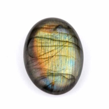 Labradorit Handschmeichler | Trommelstein Ø 50 mm in bester Farbe und Qualität Edelsteine Heilsteine bei Wunderstein24