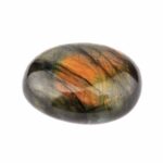 Labradorit Handschmeichler | Trommelstein Ø 46 mm in bester Farbe und Qualität Edelsteine Heilsteine bei Wunderstein24