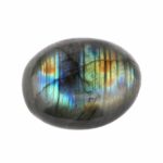 Labradorit Handschmeichler | Trommelstein Ø 46 mm in bester Farbe und Qualität Edelsteine Heilsteine bei Wunderstein24