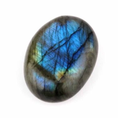 Labradorit Handschmeichler | Trommelstein Ø 49 mm in bester Farbe und Qualität Edelsteine Heilsteine bei Wunderstein24