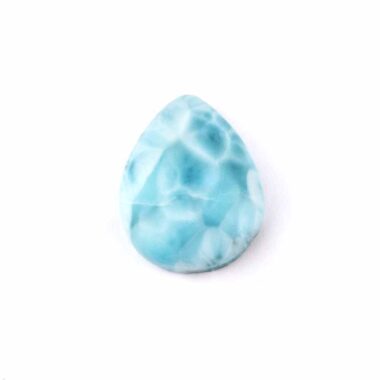 Larimar Handschmeichler | Cabochon Länge 24 mm in bester Farbe und Qualität Edelsteine Heilsteine bei Wunderstein24