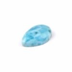Larimar Handschmeichler | Cabochon Länge 20,7 mm in bester Farbe und Qualität Edelsteine Heilsteine bei Wunderstein24