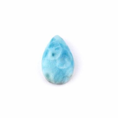 Larimar Handschmeichler | Cabochon Länge 20,7 mm in bester Farbe und Qualität Edelsteine Heilsteine bei Wunderstein24